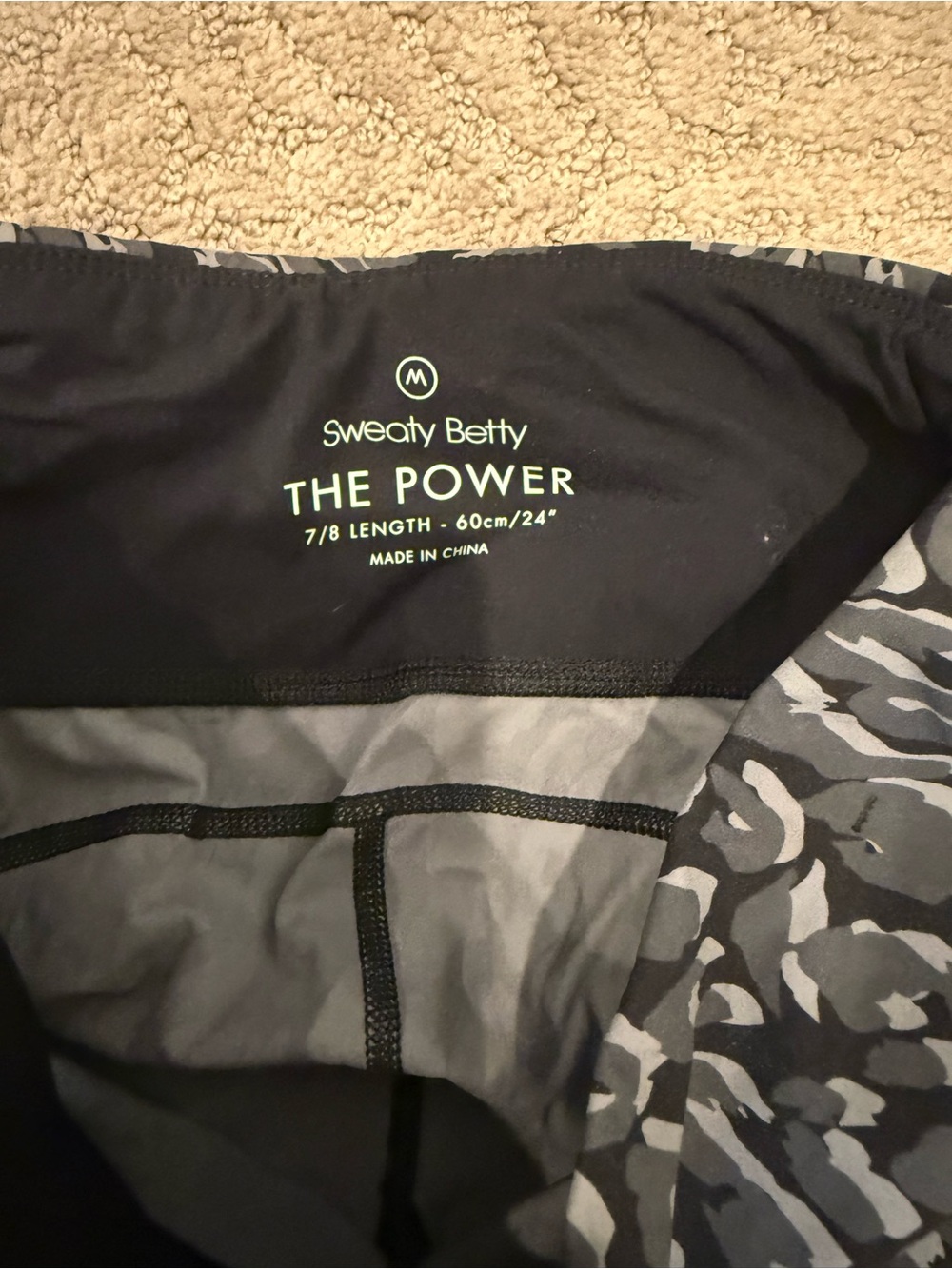 BUNDLE of 4 Sweaty Betty Power Leggings 7/8 length size M - EUC - Picture 15 of 16